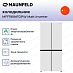Купить Холодильник Maunfeld MFF190NFDPW Matt Inverter preview 2