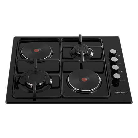 Комбинированная варочная панель Maunfeld EEHE.64.5EB/KG preview 3
