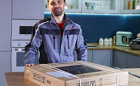 Видеообзор как установить индукционную варочную панель в столешницу