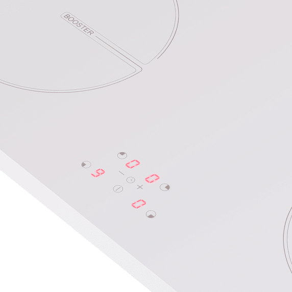 Индукционная варочная панель Maunfeld MVI59.4HZ.2BT-WH preview 4