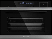 Компактный духовой шкаф с паром Maunfeld MCMO5016STGB