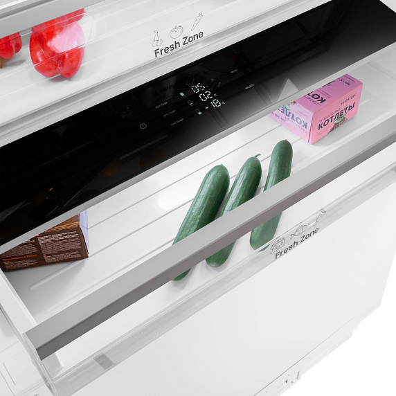 Встраиваемый холодильник Maunfeld MBF212NFW1 Inverter preview 8