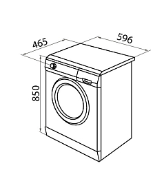 Стиральная машина Maunfeld MFWM10646WB