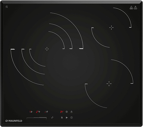Комплект Maunfeld варочная панель CVCE593STBK LUX + духовой шкаф EOEF.766B2 preview 2