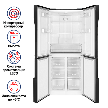Холодильник Maunfeld MFF182NFSBE preview 2