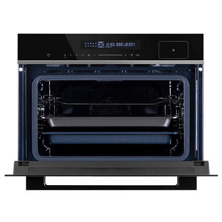 Компактный духовой шкаф с паром Maunfeld MCMO5016STGB preview 2