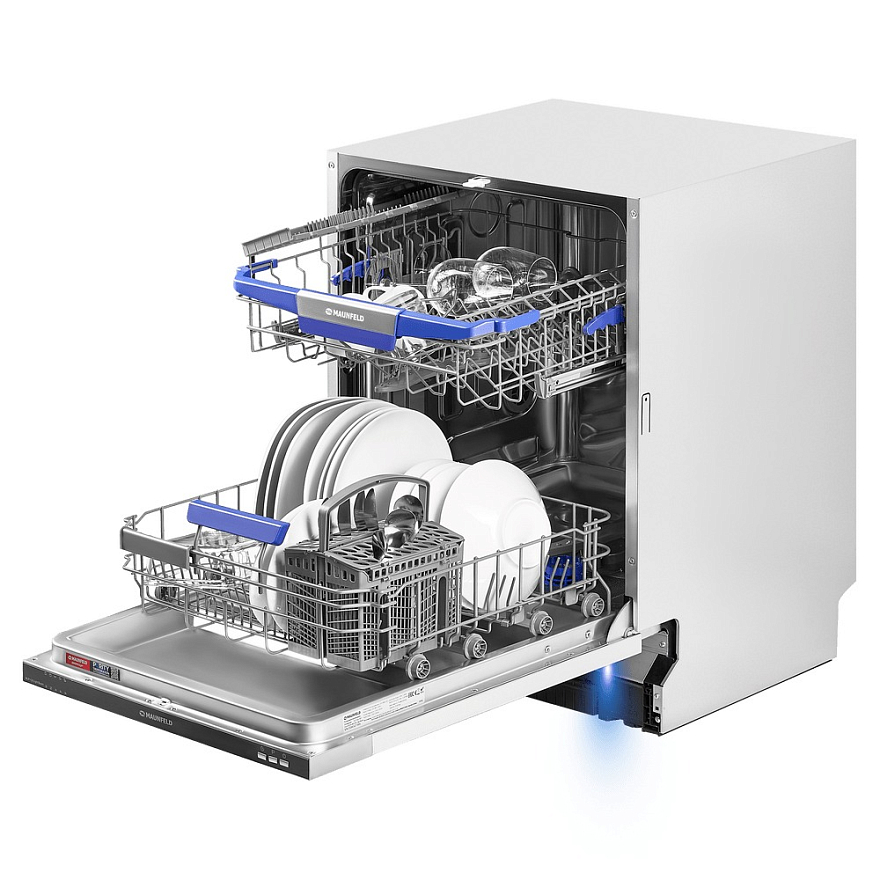 Встраиваемая посудомоечная машина MAUNFELD MLP-12I (Видеобзор)