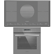 Комплект Maunfeld варочная панель CVI905SFLGR Inverter + духовой шкаф AEOD6063G2
