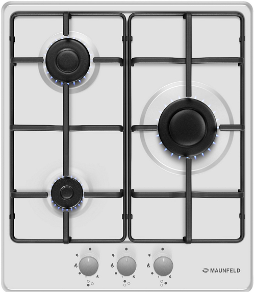 Газовая варочная панель Maunfeld EGHE.43.3STS-EW preview 1
