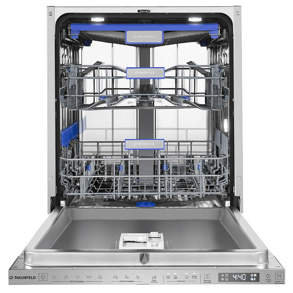 Встраиваемая посудомоечная машина Maunfeld MLP 60330T Smart Beam Inverter preview 2