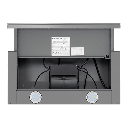 Вытяжка Maunfeld VSQ 60 нержавеющая сталь/белое стекло preview 6