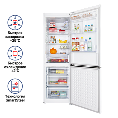 Холодильник Maunfeld MFF187NFW10