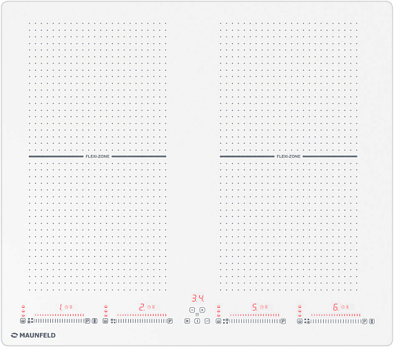 Индукционная варочная панель Maunfeld CVI594SF2WH preview 1
