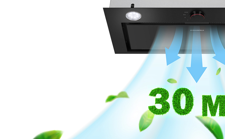 Установка вытяжки Maunfeld Crosby Rocky 60 черный