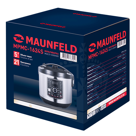 Мультиварка Maunfeld MPMC-1624S preview 15