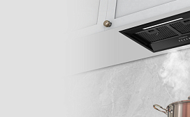 Установка вытяжки Maunfeld VIVID 603EM черный