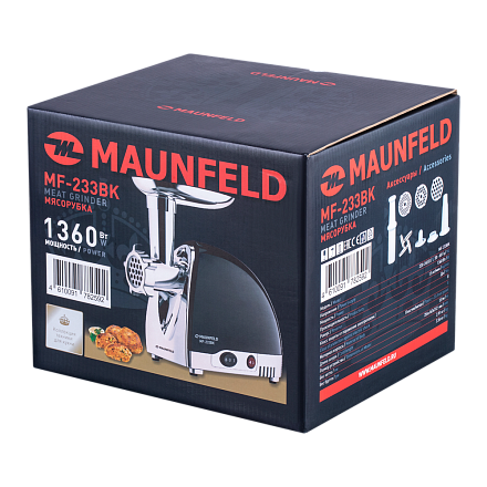 Мясорубка Maunfeld MF-233BK preview 11