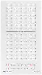 Индукционная варочная панель Maunfeld CVI292S2FWH Inverter