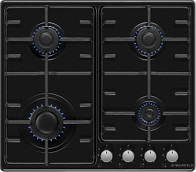 Газовая варочная панель Maunfeld EGHE.64.3STS-EB/G