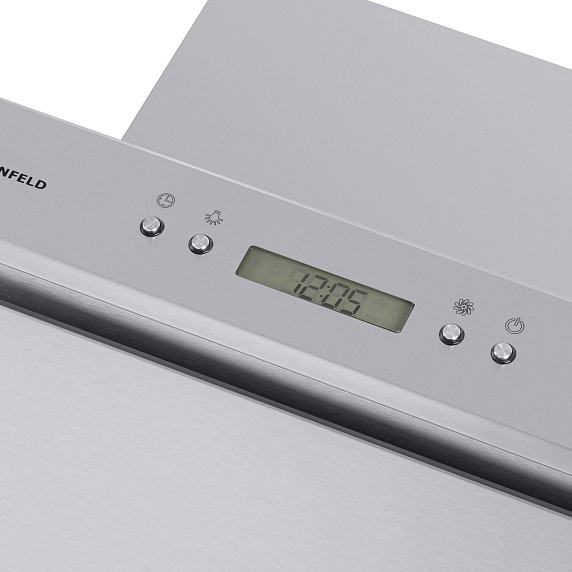 Вытяжка Maunfeld Gloria 90 нержавеющая сталь/черное стекло preview 9