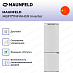Купить Холодильник Maunfeld MBF177NFWHGR Inverter preview 3