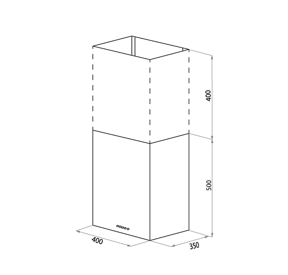 Вытяжка Maunfeld Box Push 40 белый preview 12