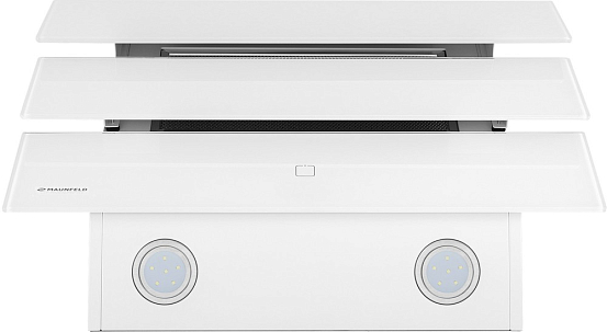 Вытяжка Maunfeld CASCADA 60 Glass White preview 2