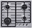 Газовая варочная панель Maunfeld EGHS.64.63CS/G