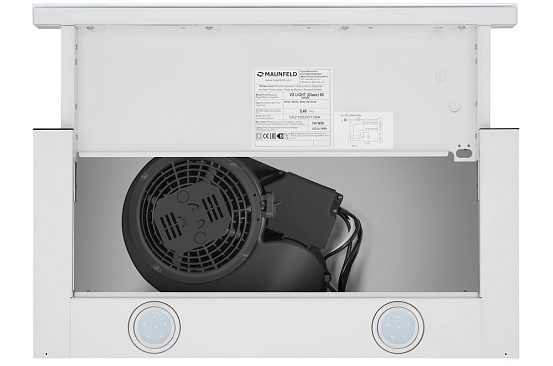 Вытяжка Maunfeld VS Light Glass 60 белое стекло preview 6