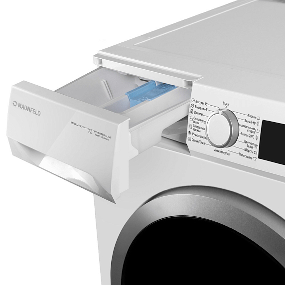 Стиральная машина Maunfeld MFWM127WH100 ST INVERTER SLIM preview 8