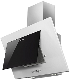 Вытяжка Maunfeld TOWER CS 60 нержавеющая сталь/чёрное стекло