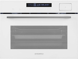 Компактный духовой шкаф с паром Maunfeld MCMO5016STGW