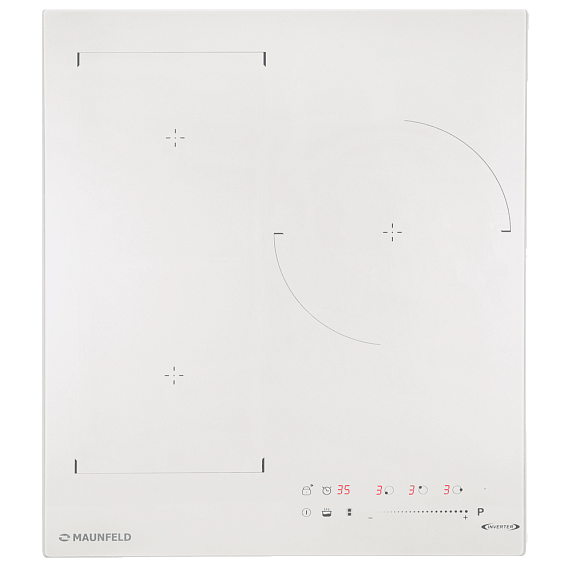 Индукционная варочная панель Maunfeld CVI453SBWH LUX Inverter preview 2