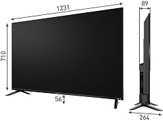 Телевизор Maunfeld MLT55USD02, 4K Ultra HD, Android TV, 55"