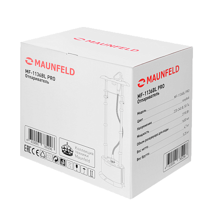 Отпариватель Maunfeld MF-1136BL PRO preview 12