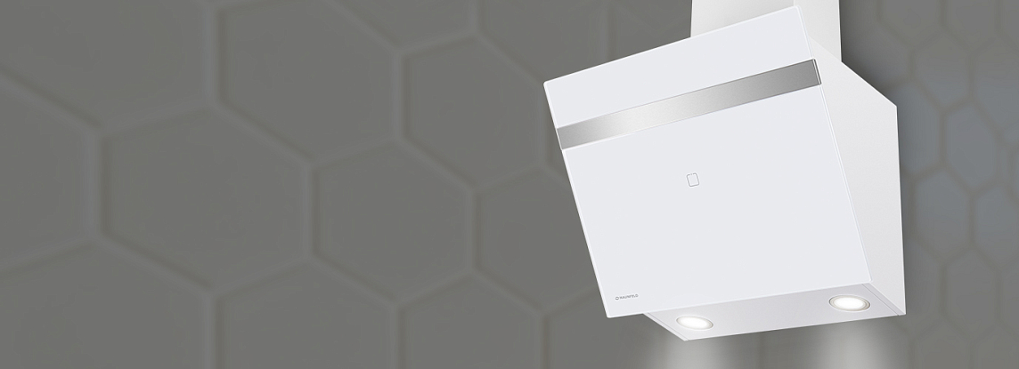 Установка вытяжки Maunfeld Medway 60 белый\вставка сатин