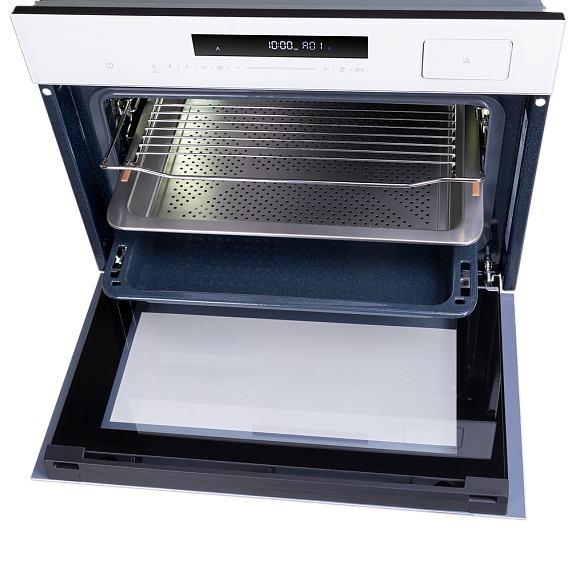 Компактный духовой шкаф с паром Maunfeld MCMO5016STGW preview 4