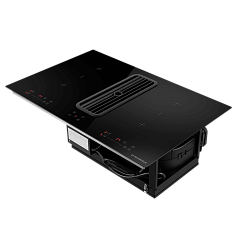 Индукционная варочная панель с интегрированной вытяжкой Maunfeld AVSI804SBH