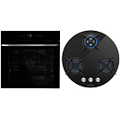 Комплект Maunfeld варочная панель EGHG.43.23CB/G + духовой шкаф EOEH7616B