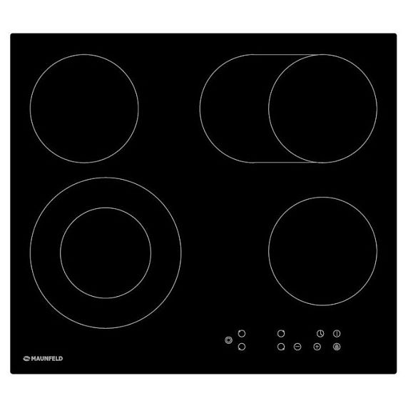 Электрическая варочная панель Maunfeld EVCE.594.SM.D-BK preview 1