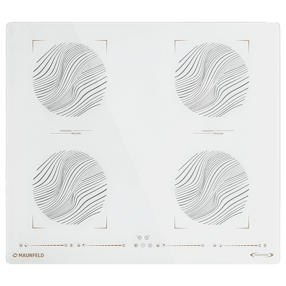 Индукционная варочная панель Maunfeld CVI594SB2WHF Inverter preview 2