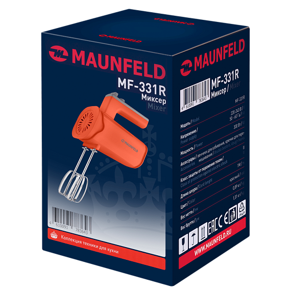 Миксер Maunfeld MF-331R preview 11