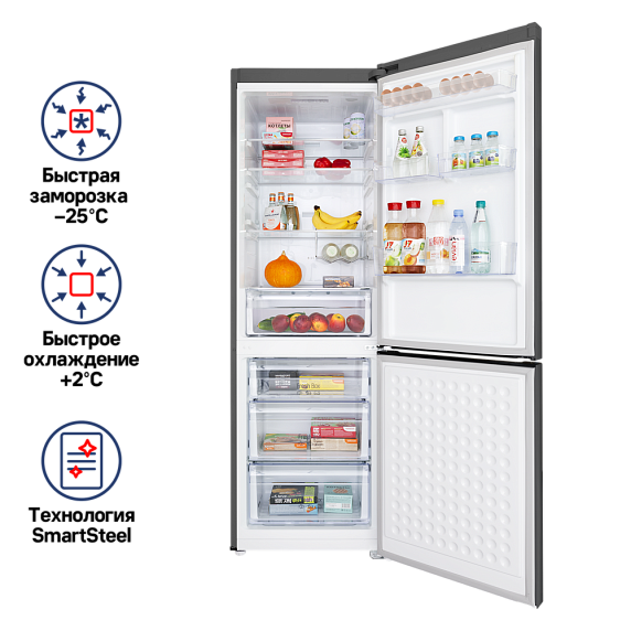 Холодильник Maunfeld MFF187NFS10 preview 2