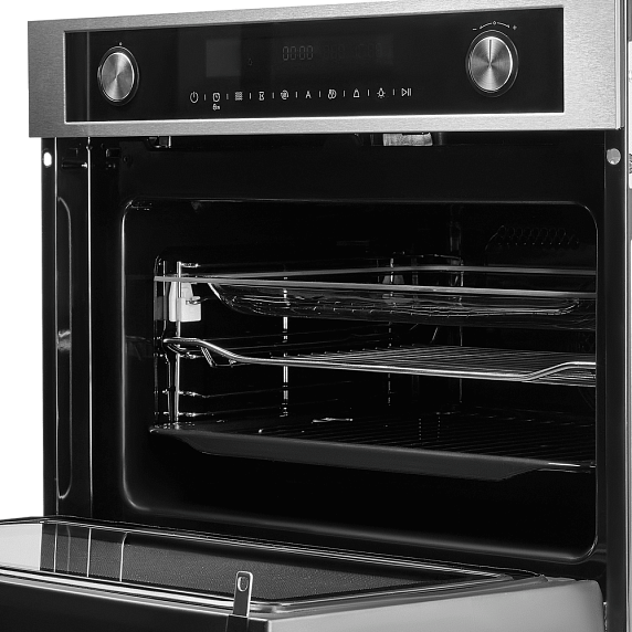 Компактный духовой шкаф с СВЧ Maunfeld MCMO5015MFS preview 5