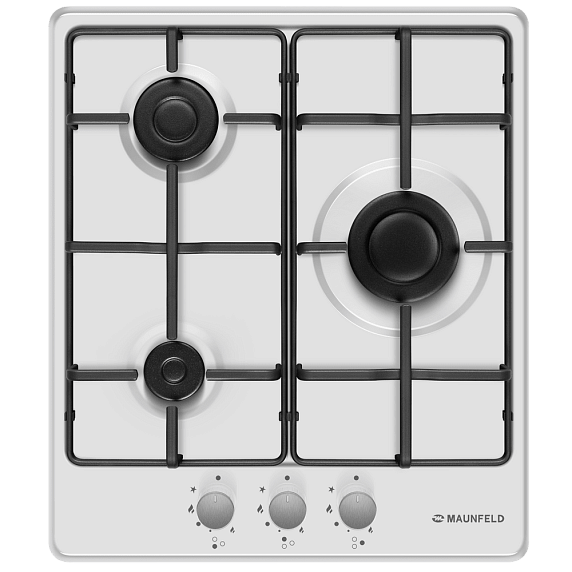 Газовая варочная панель Maunfeld EGHE.43.3STS-EW preview 2