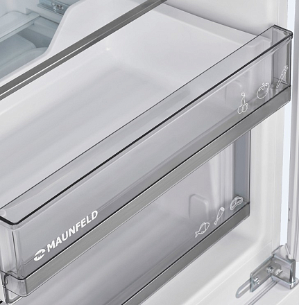Встраиваемый холодильник Maunfeld MBF177NFFWGR Inverter preview 9
