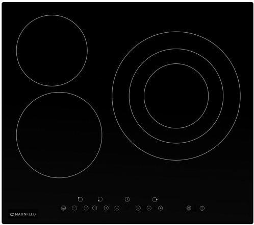 Комплект Maunfeld варочная панель EVCE.593.T-BK + духовой шкаф AEOF6060S preview 2