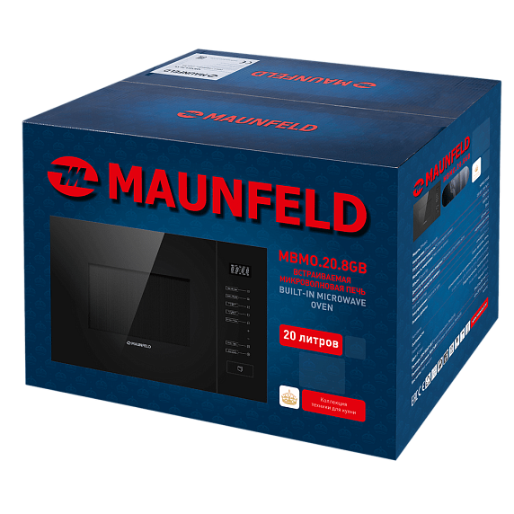 Встраиваемая микроволновая печь Maunfeld MBMO.20.8GB preview 14