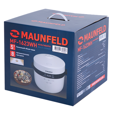 Мультиварка Maunfeld MF-1623WH preview 16