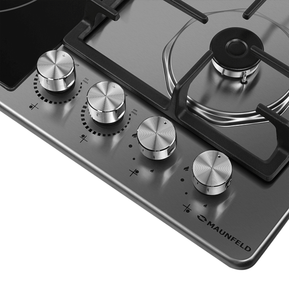 Комбинированная варочная панель Maunfeld EEHS.642VC.3CS/KG preview 3